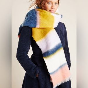 Anthropologie - "Helsinki" - Colorful Striped Scarf